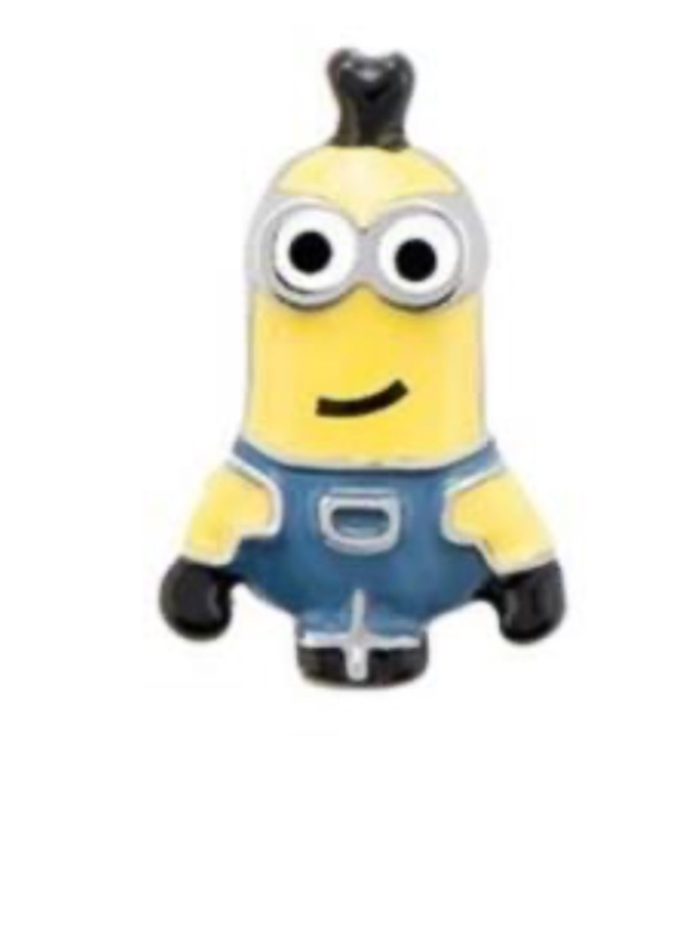 Origami Owl Minion Enamel Charm - Yellow and Blue